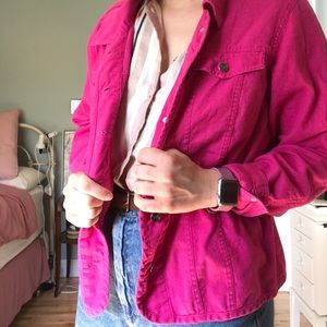 Vintage Pink Jean Jacket